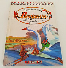 Libro Viaggiamo con Benjamin alla Scoperta del Mondo Volume 1 De Agostini 1988