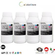 Ricarica inchiostro HP Epson Canon Brother kit cartucce stampante 250ml NERO