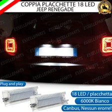 COPPIA PLACCHETTE LED LUCI