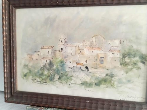 Maestro giuseppe madonna - maestro, olio