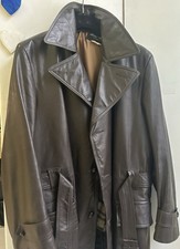 Cappotto Di Pelle Vintage Mac Mor Anni 70