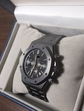 OROLOGIO seiko Mod Royal Seikoak Powered By Seiko Movement Vk63 -nero Oro-