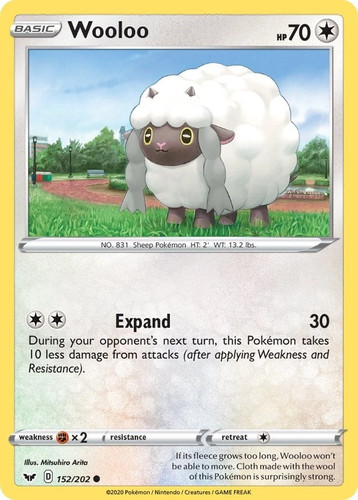 Wooloo 152 202 sword - wooloo, &
