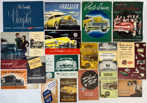 Lotto depliant chrysler - depliant,