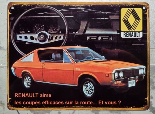 Plaque métal vintage - , renault