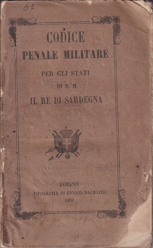 Codice penale militare - militare, per
