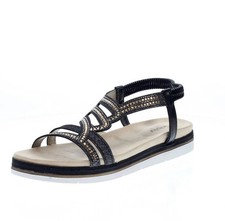 Inblu Sandali Con Plaetau Nero - Taglia 37 [24cm] Scarpe Donna Sandali Plateau