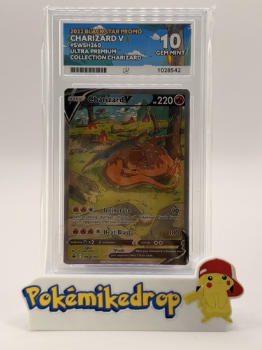 Charizard black star promo - charizard, v