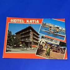 HOTEL KATIA CESENATICO  VIAGGIATA CARTOLINA SOUVENIR