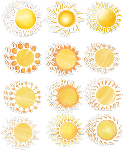 120 pezzi carta - carta, sole