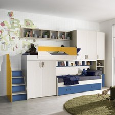 Cameretta soppalco Milly con 3