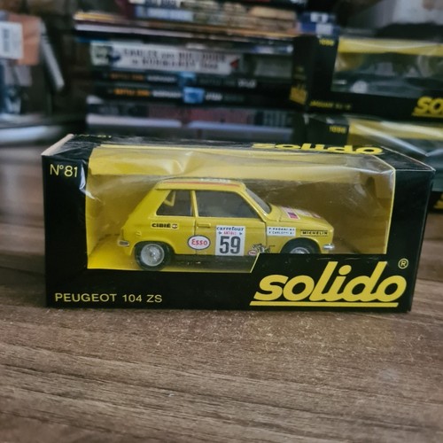 Solido peugeot 104 zs - n.81,