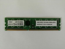 VMAX DDR3 Ram 1333MHz 2GB non-ECC 1Rx8 10600U - usato