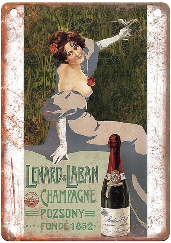 Insegna riproduzione poster