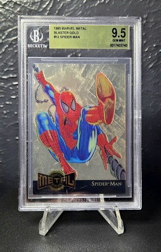 1995 marvel metal gold - gold, blaster