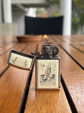 Accendino zippo vintage Briquet Lighter Funzionante 1989