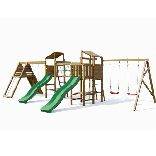 Parco giochi legno playland - giochi, in