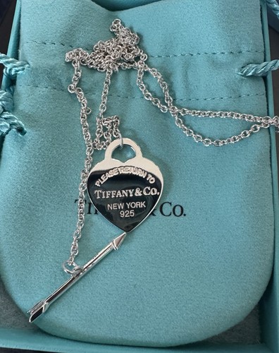 Collana tiffany argento love - collana,