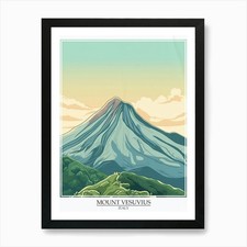 Monte Vesuvio Italia Linea
