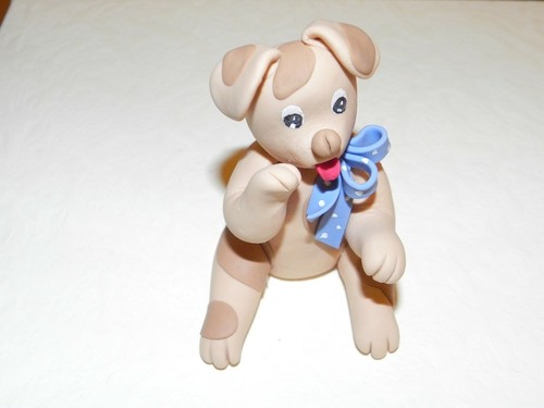 Creazioni cagnolino in pasta - cagnolino,