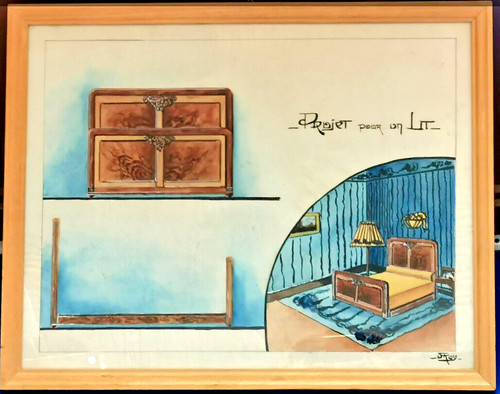 Progetto letto matrimoniale - letto,