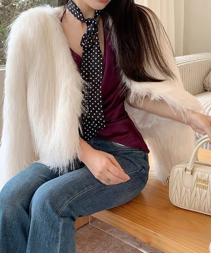 Giacca cappotto pelliccia - giacca,