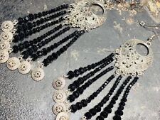 orecchini lunghi argento