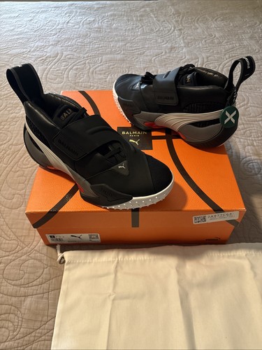 Puma balmain court nero uomo - court,