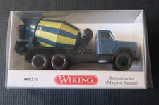 WIKING 0682 01 - Betoniera MAGIRUS Saturn (Modello Auto H0 1:87)