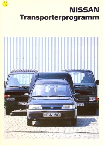 284979 nissan vanette urvan - 284979),