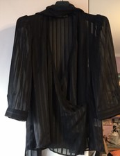 Camicia Conbipel nera righe