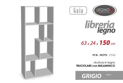 Scaffale salvaspazio libreria - scaffale,
