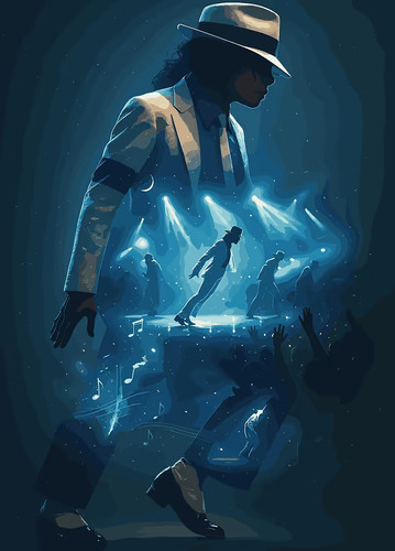 Poster michael jackson smooth - poster,