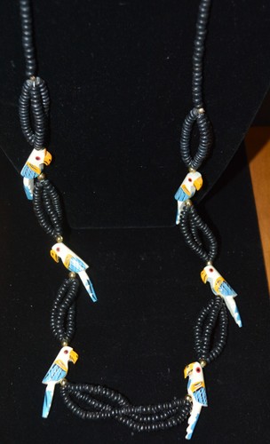 Collana uccellino tropicale