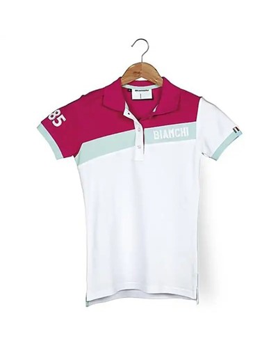 Bianchi dama polo maniche - bianchi,