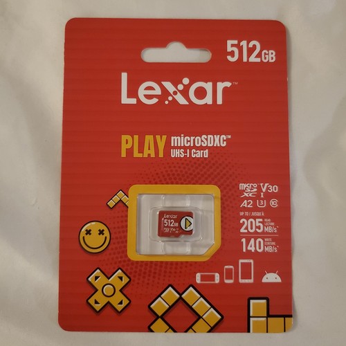 Lexar 512gb play - micro, sd