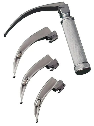Laringoscopio led set - laringoscopio, lame