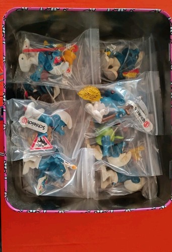 Valigetta con puffi - con,