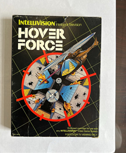 Intellivision intv hover force - intellivision,