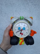 SVEGLIA CON LE ROTELLE Design Made In Italy Per Bambini Vintage