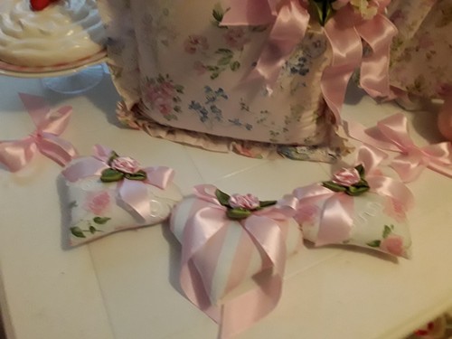 Rose rosa nuove fatte mano - a,