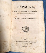 1844 Spagna Lavallèe libro