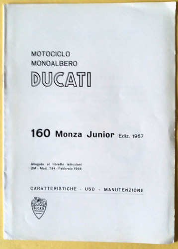 Rl139 opuscolo motociclo - rl139],
