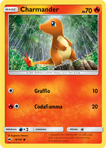 Pokemon carta charmander - carta,