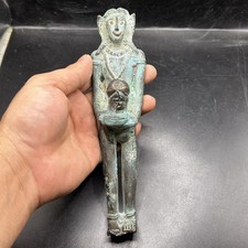 Unica Statua Antica Romana Bronzo Fertilità Fallica 