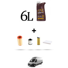 HOFFCAR Kit tagliando 4 FILTRI