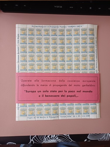 Lotto fogli con fascetta - lotto,