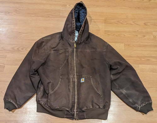 Men carhartt jacket j244 - j244, dkb