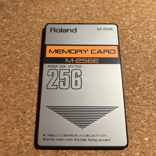 Scheda memoria roland m256e - scheda,
