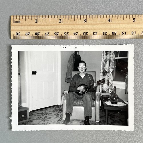 Foto epoca 1959 uomo che - foto,